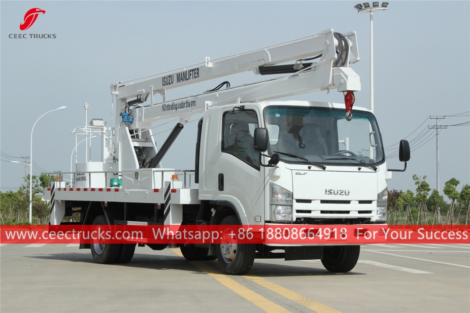 Nền tảng trên không ISUZU 18m