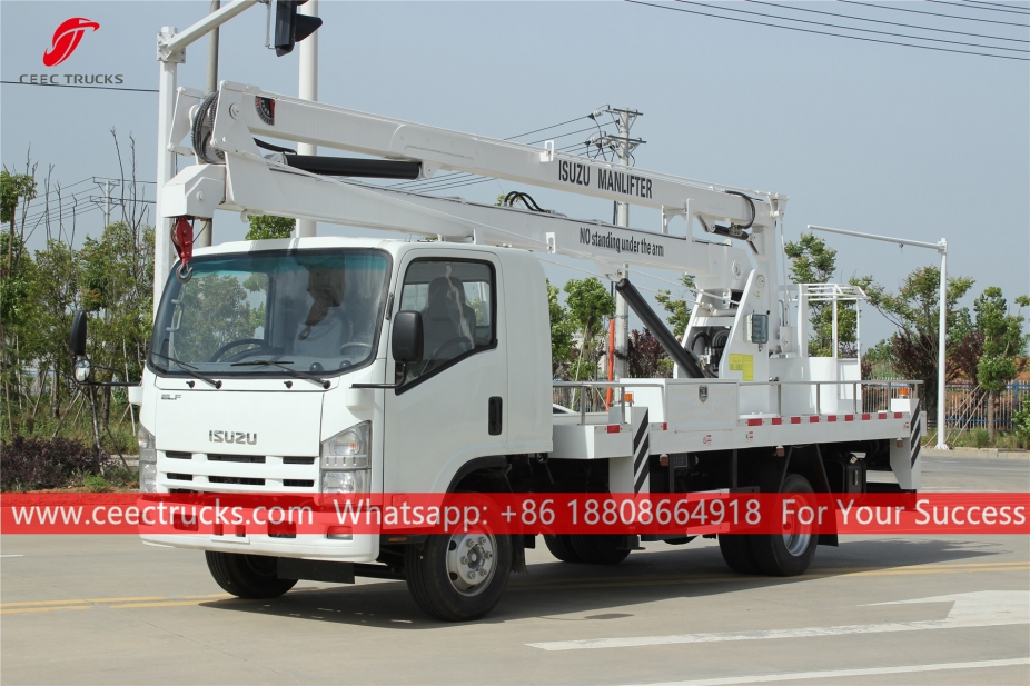 Nền tảng trên không ISUZU 18m