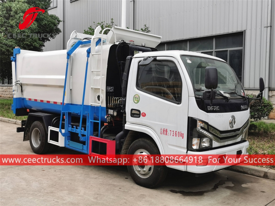 Xe tải chở rác thải nhà bếp 5.000L