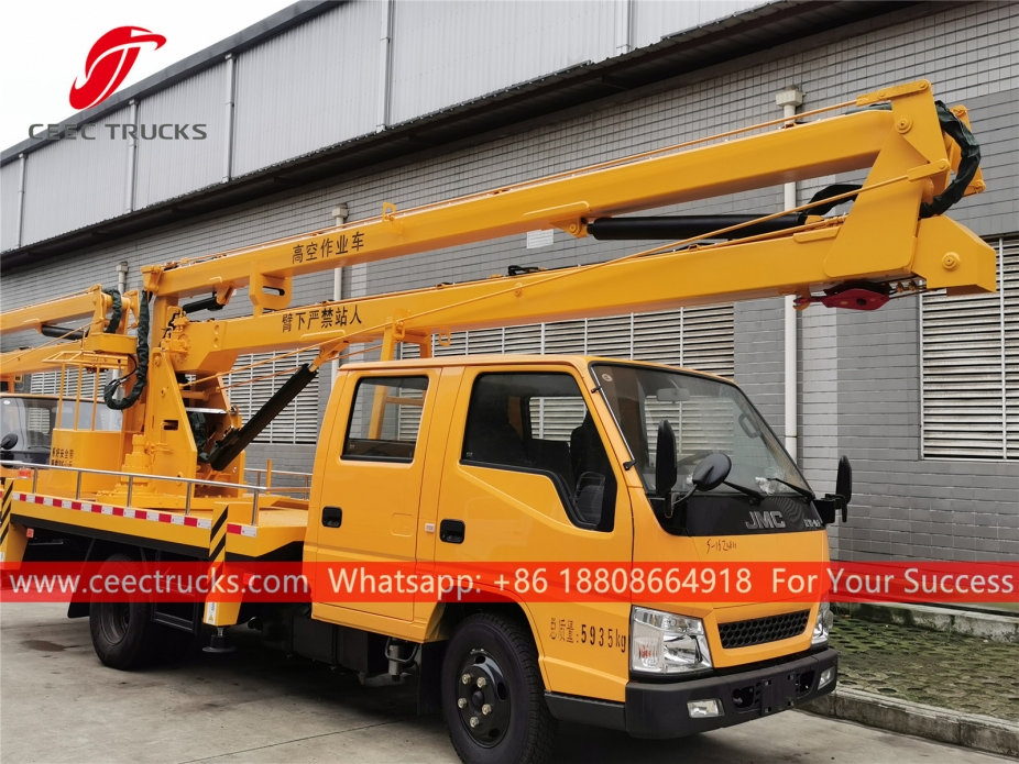 Xe tải vận hành bệ trên không 16m JMC