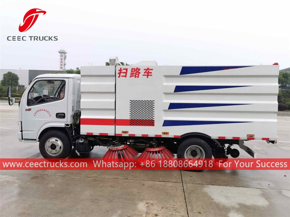 Máy quét đường Dongfeng 5CBM