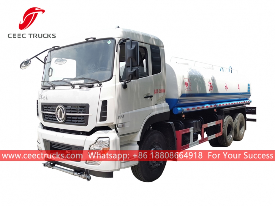 Xe tải tưới nước Dongfeng 6x4