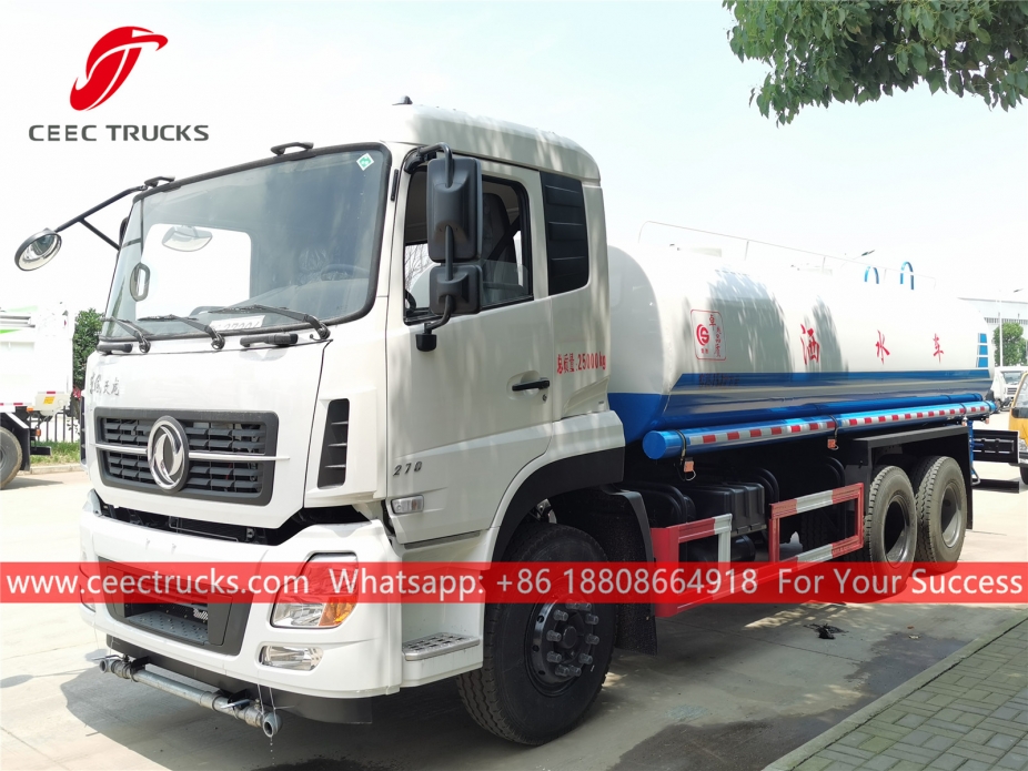 Xe tải tưới nước Dongfeng 6x4