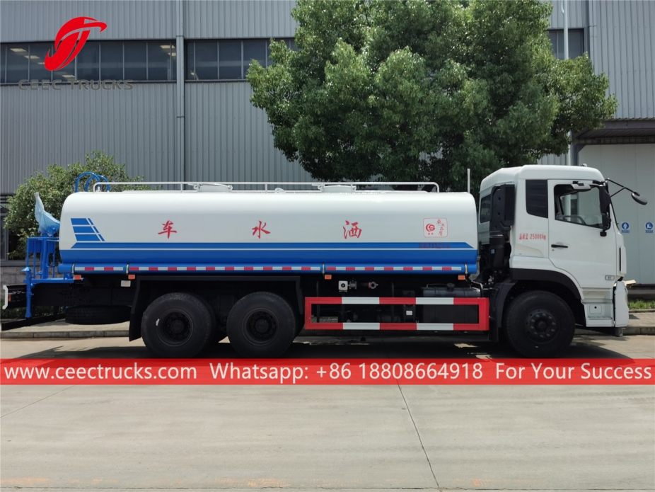 Xe tải tưới nước Dongfeng 6x4