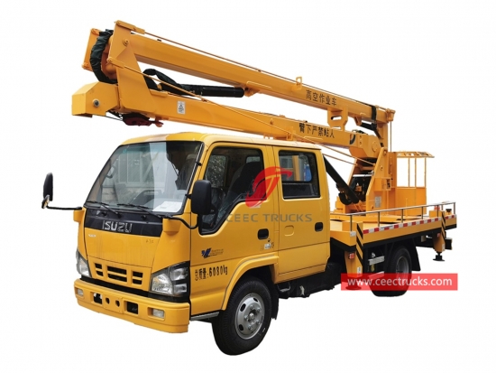 ISUZU 14m Aerial Platform Working Truck - CEEC Trucks