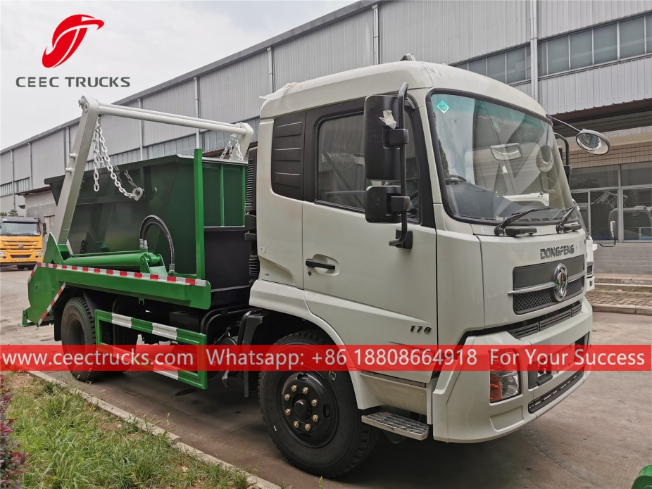 Xe chở rác cánh tay Dongfeng RHD