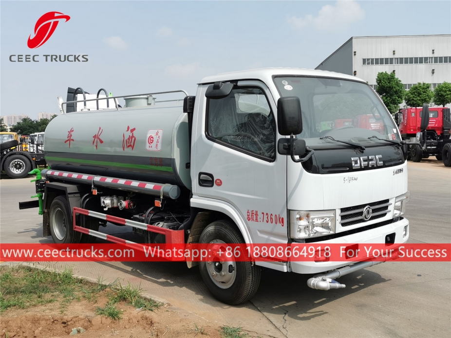 Xe tải bồn nước 4CBM DONGFENG