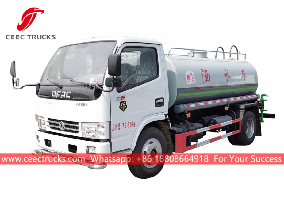 Xe tải bồn nước 4CBM DONGFENG