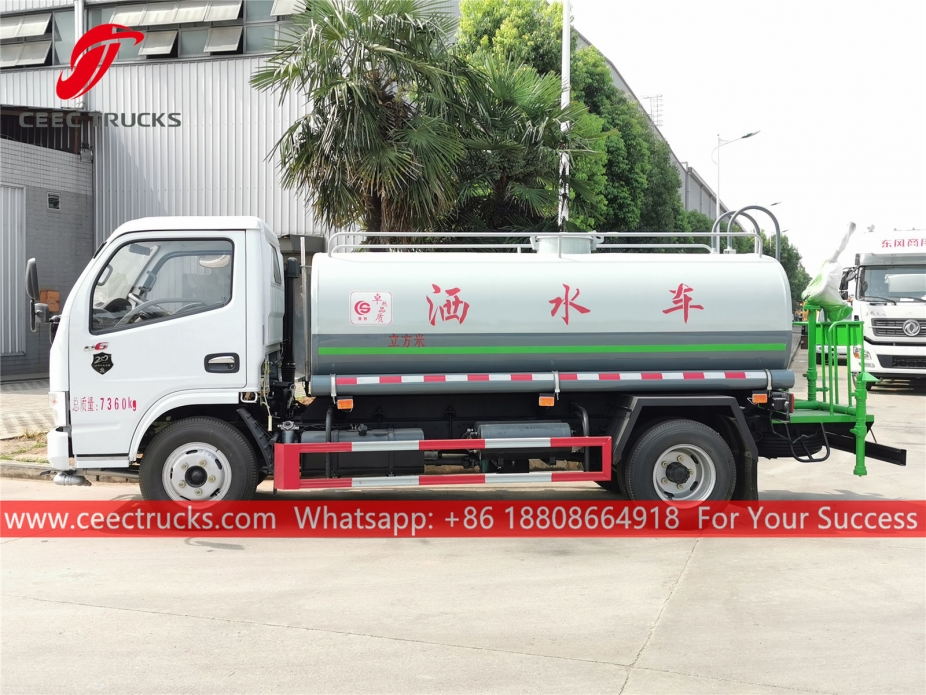 Xe tải bồn nước 4CBM DONGFENG