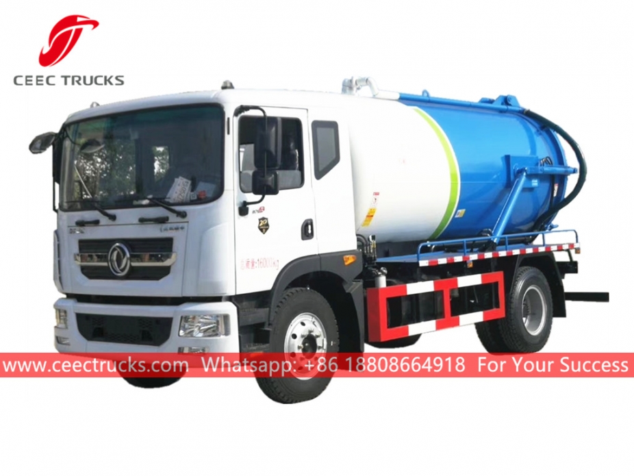 Xe hút nước thải 10CBM DONGFENG