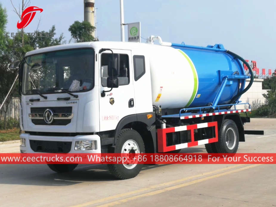 Xe hút nước thải 10CBM DONGFENG