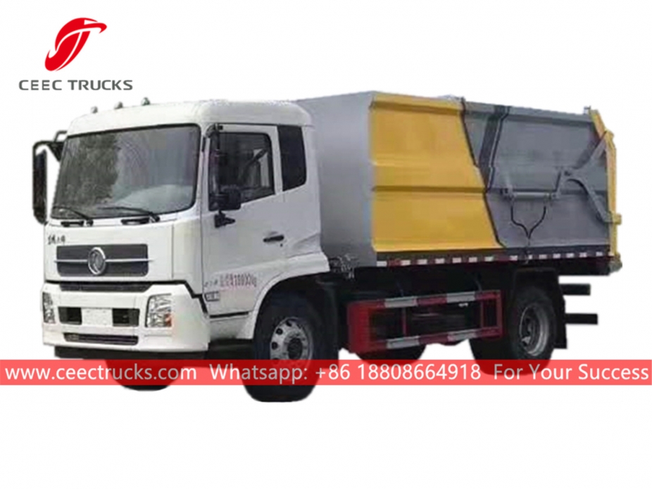 Máy thu gom rác 12CBM Dongfeng