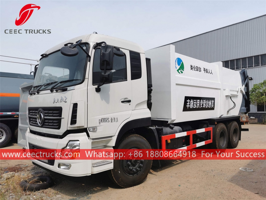 Máy thu gom rác Dongfeng 18CBM