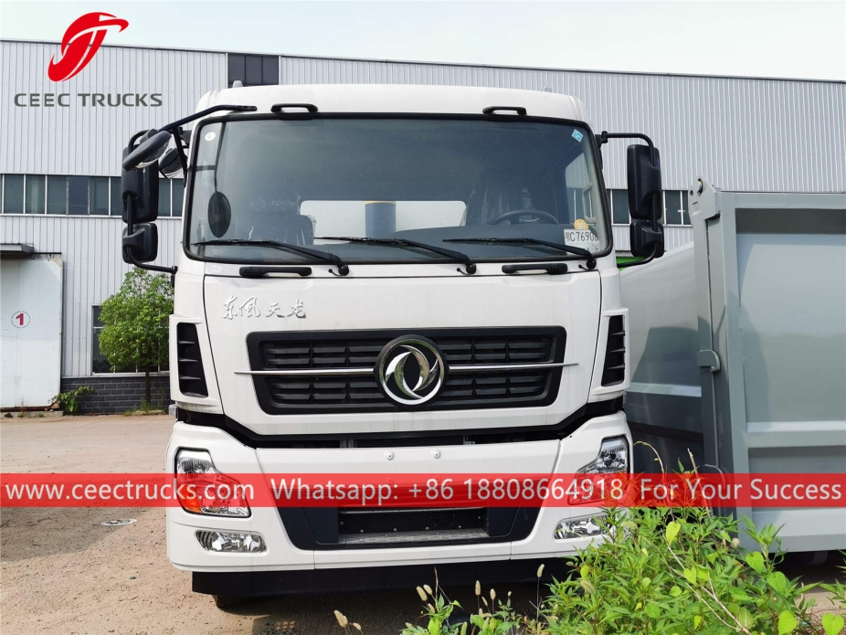 Máy thu gom rác Dongfeng 18CBM