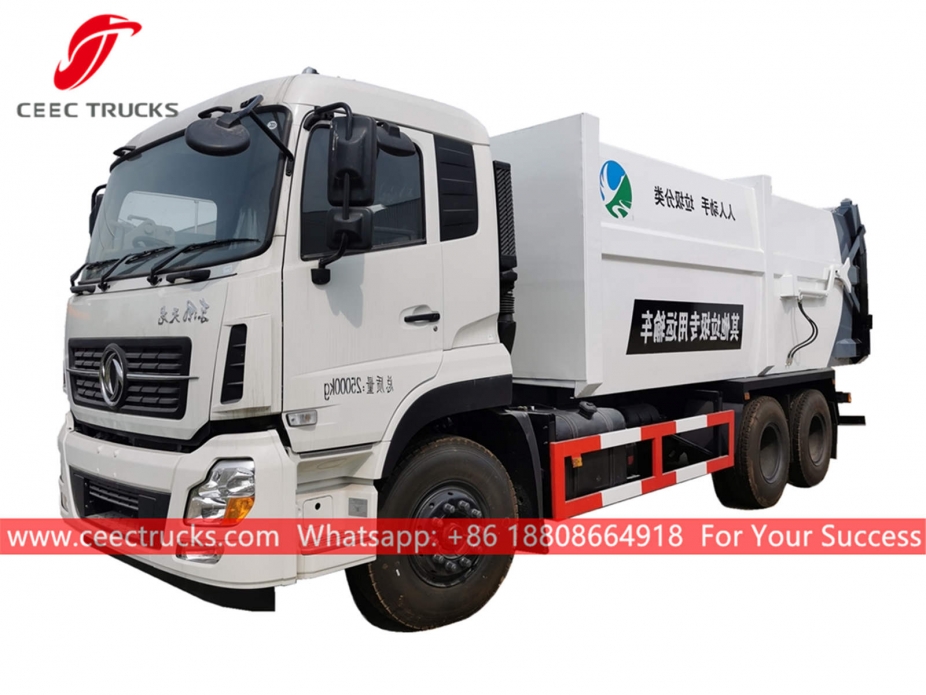 Máy thu gom rác Dongfeng 18CBM