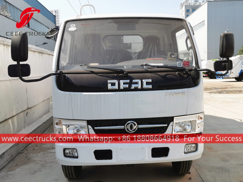 Xe chở rác quay lại Dongfeng 6CBM