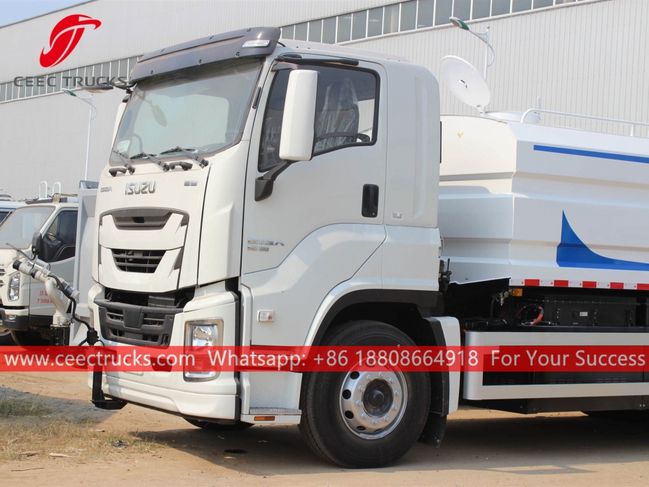 Xe phun nước chống bụi ISUZU GIGA 16CBM