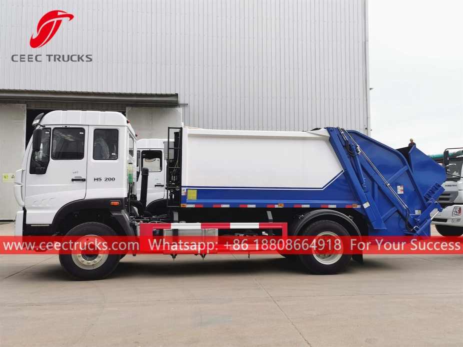 Máy ép rác 8CBM Philippines