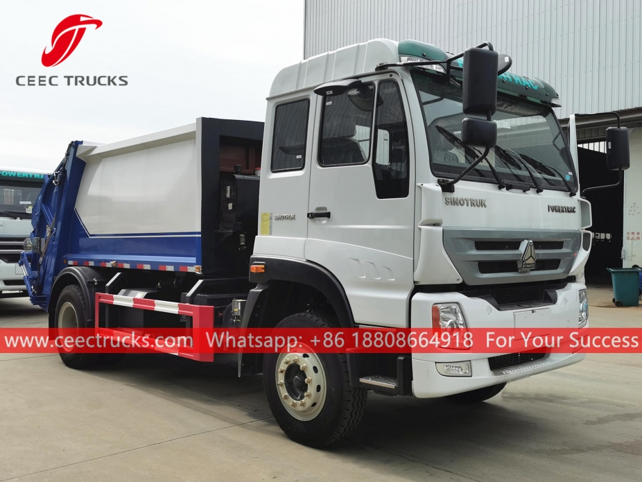 Máy ép rác 8CBM Philippines