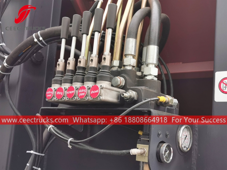 Máy ép rác 8CBM Philippines