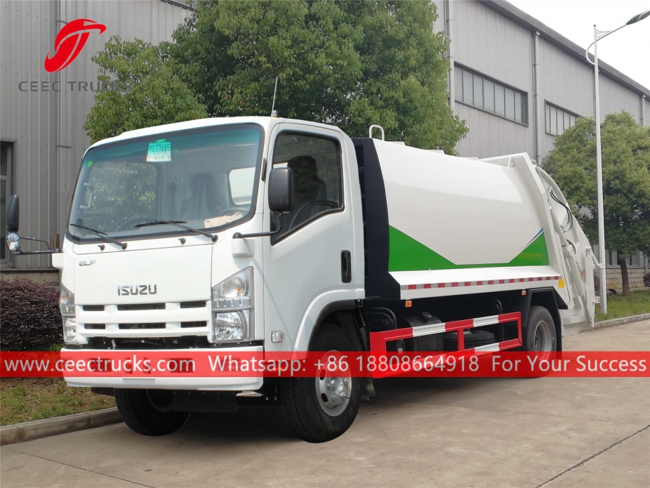 Máy xúc lật phía sau ISUZU 10CBM