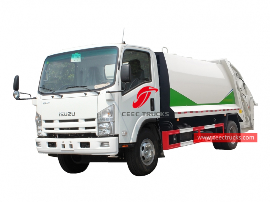 Máy xúc lật phía sau ISUZU 10CBM