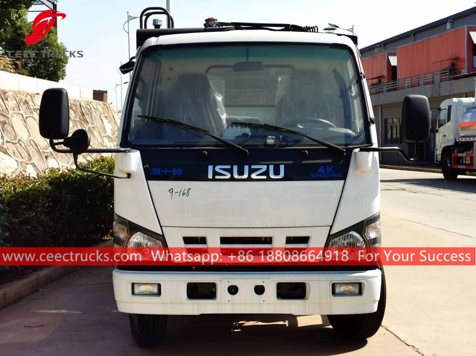 Xe ép rác ISUZU 6CBM