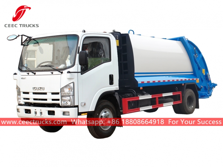 Xe chở rác ISUZU 8CBM