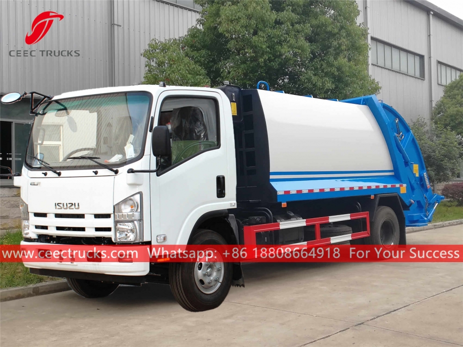 Xe chở rác ISUZU 8CBM