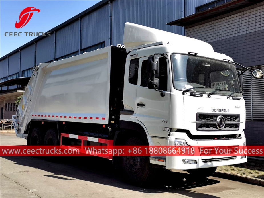 Xe tải nén rác Dongfeng 6*4 RHD