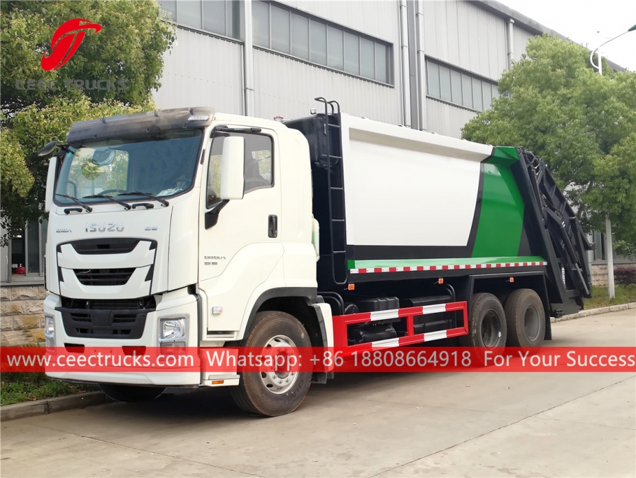 Xe ép rác ISUZU GIGA 6*4