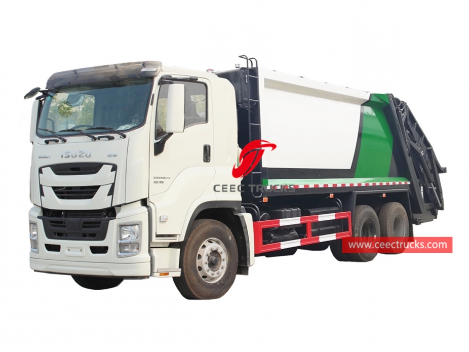 Xe ép rác ISUZU GIGA 6*4