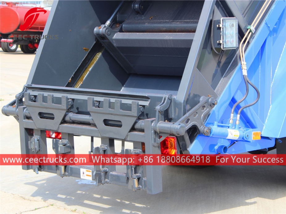 High quality 5,000 liters waste compressor truck upper body