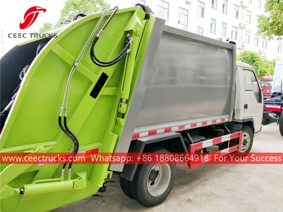 Brand new ISUZU 4CBM Waste compressor truck for sale