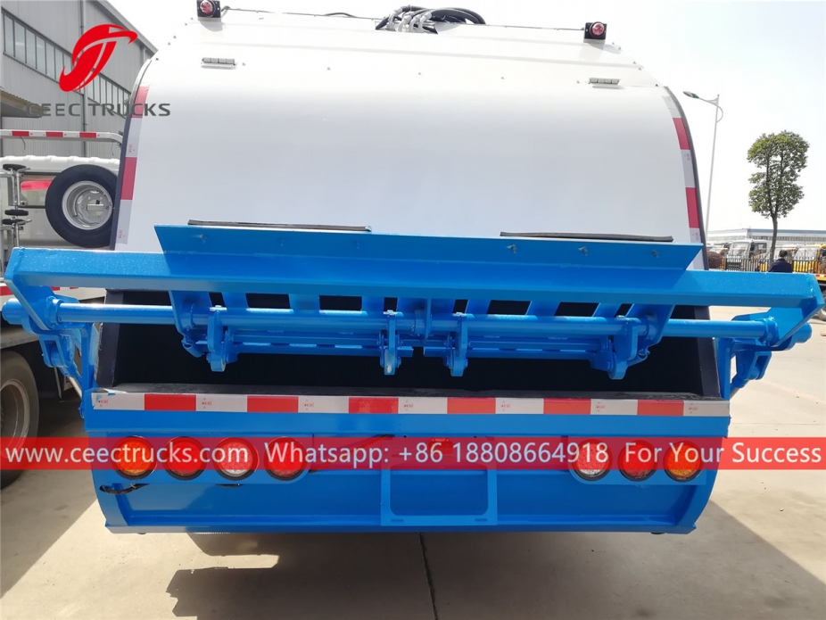 European standard 5,000 liters waste compression truck upper body