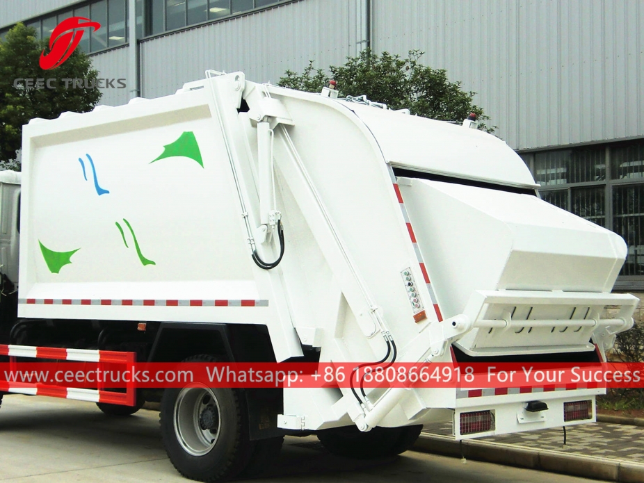 Good quality 10,000 liters waste compression truck body kit