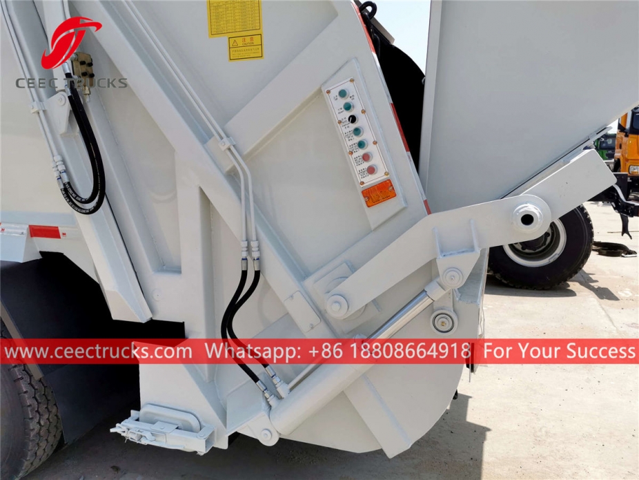 Factory price ISUZU 5CBM Garbage compression truck for exporting