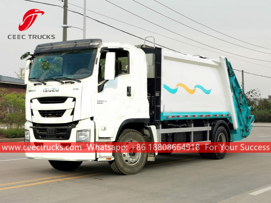 Brand new ISUZU GIGA 14CBM Garbage compressor truck