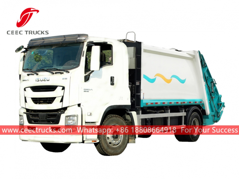 Brand new ISUZU GIGA 14CBM Garbage compressor truck