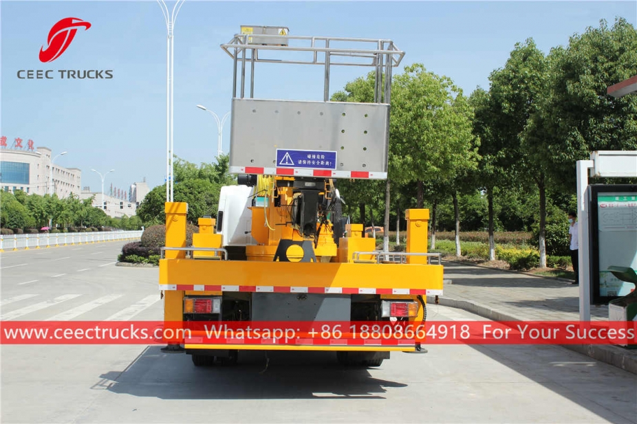 ISUZU Truck mounted straight boom lift