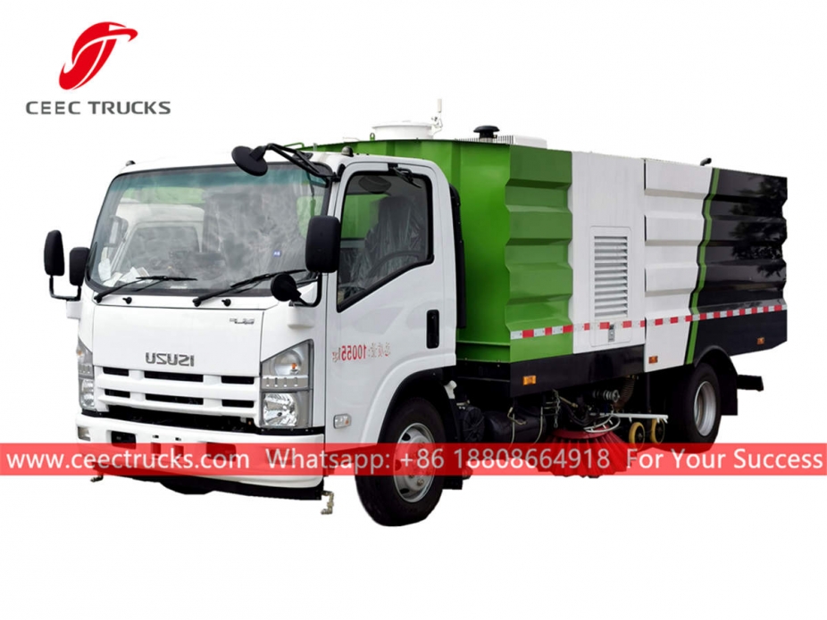 ISUZU 8cbm street sweeper truck