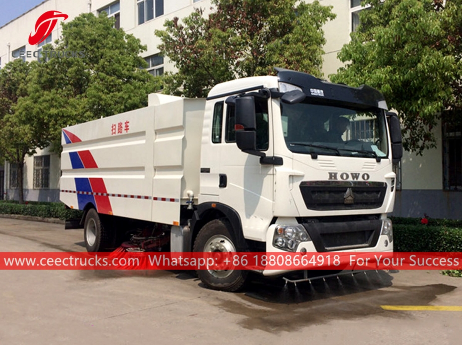 HOWO 12cbm sweeper truck