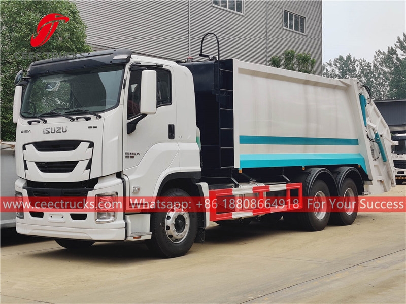 High quality ISUZU GIGA refuse compactor truck