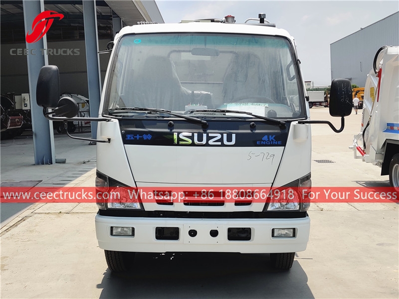 ISUZU 6CBM Garbage compressor truck