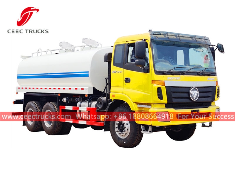 FOTON 6×4 water spray truck