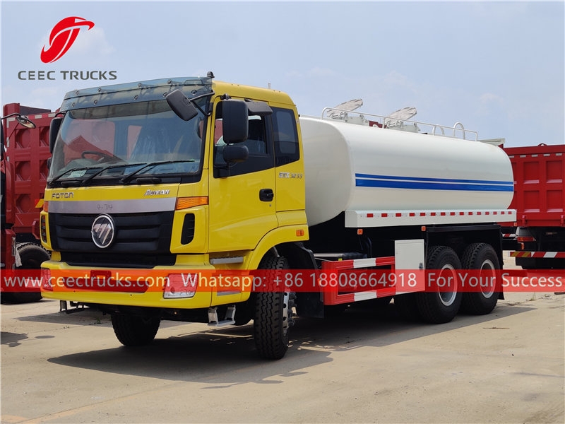 FOTON 6×4 water spray truck