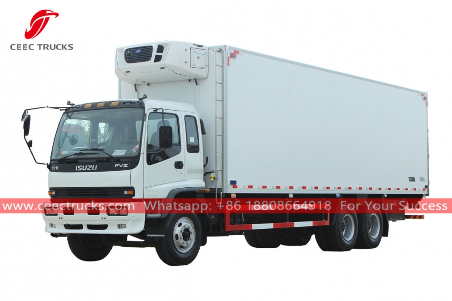 ISUZU 10 wheeler refrigerated truck