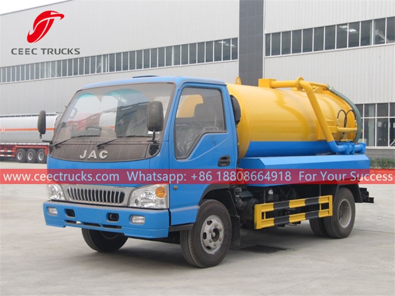 JAC 4×2 vacuum truck