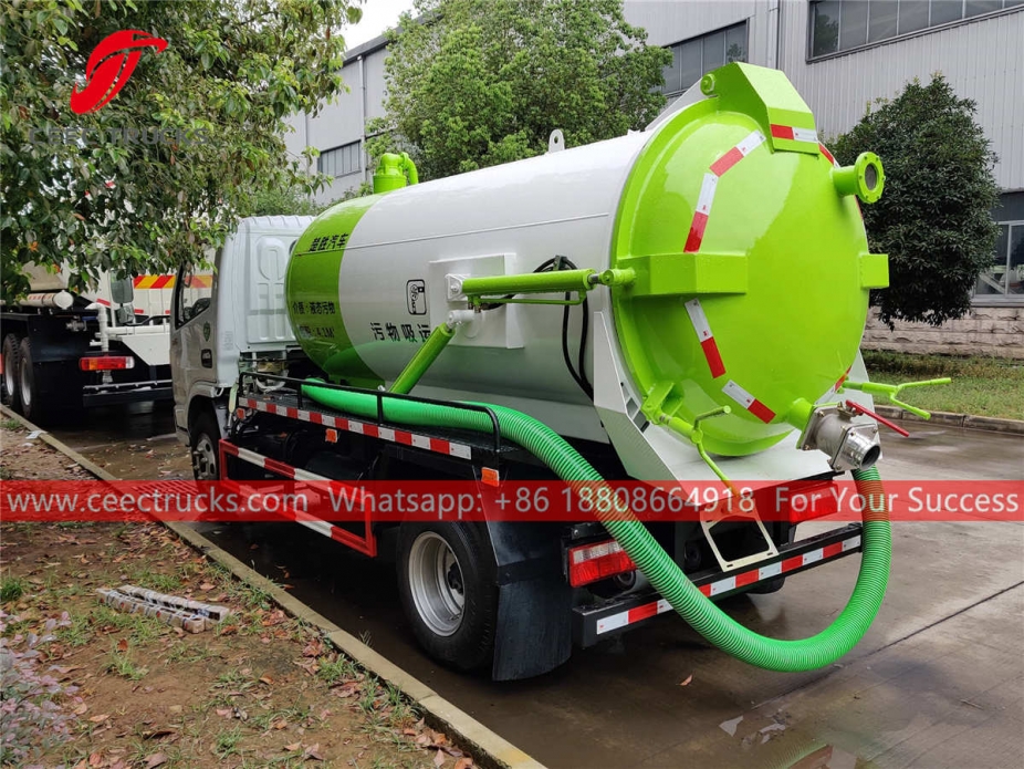 Dongfeng 4×2 vacuum suction truck