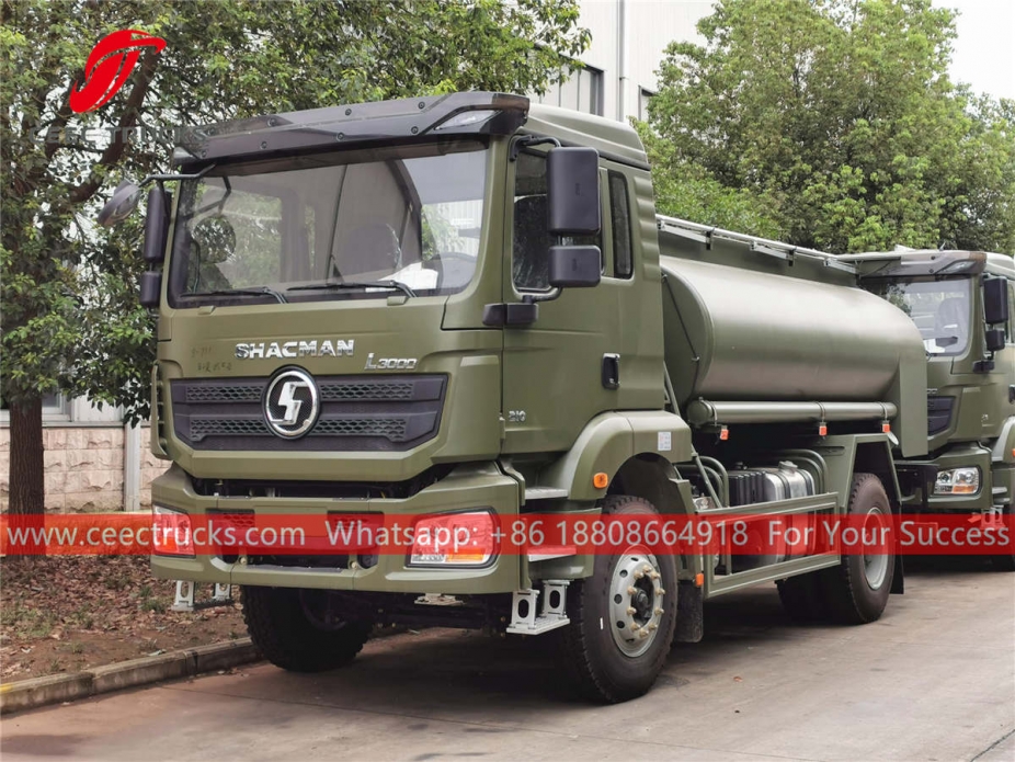 Shacman 6 wheeler oil tanker truck